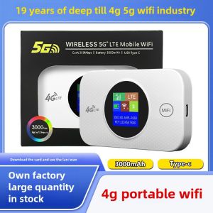 4G Portable Wifi Router Di Động Wifi5 G Không Dây MIFI LTE Router Cắm Thẻ Sim