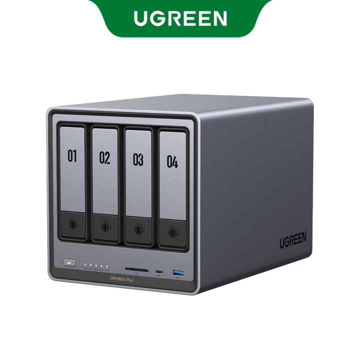 S*3様 新品未開封 UGREEN NASync DXP4800 UGREEN NASync DXP4800 Plus 4-Bay Desktop NAS, Intel Pentium