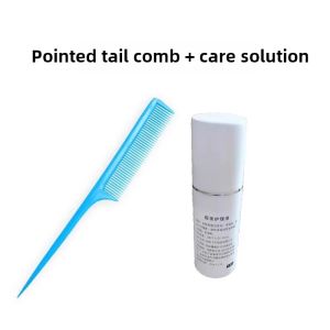 Summer Mom Style Top Wig Cover Grey Hair Real Hair Thickened Voluminous Lightweight Natural Seamless Curling Piece