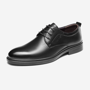 Aokang Business Wear-Resistant Authentic Leather Comfortable Work Mens Shoes