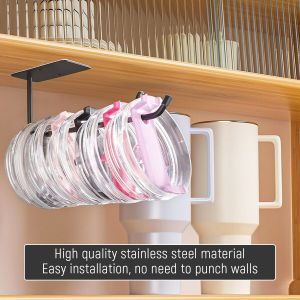 Makery【Ready in Stock】 Toilet Paper Rack Towel Holder Kitchen Self-adhesive Hook Multifunctional Storage Rack 1Pc