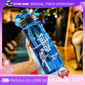 Large Capacity Sports Water Bottles Portable Outdoor Travel Gym Leak-proof Shaker Bottle Plastic Drinkware Bottle 1100ML/1500ML/2000ML/3000ML 4 Specifications Suitable for Multiple Needs