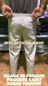 Seragam Sekolah SD Celana Panjang SD MI Pinggang Karet Premium Warna Merah Putih Hijau Coklat Hitam