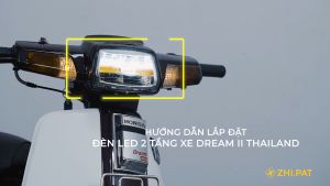 ZHI.PAT - Đèn LED 2 tầng xe Dream Đầu Bằng Hàng Chính Hãng