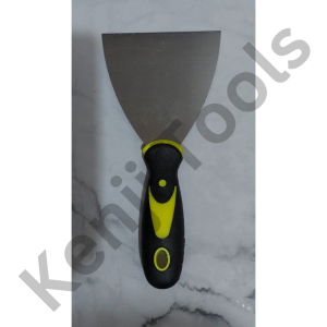 Kape Stainless Gagang Karet Fiber 2" Inch 3" Inch 4" Inch/ Scrapper Stainless Gagang Karet Fiber