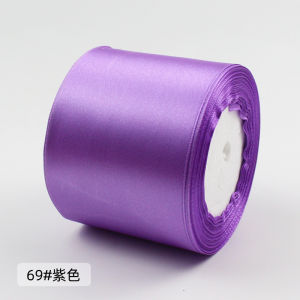 22meters 75mm Satin Ribbons DIY Wedding Chair Cover Belt Bow Ribbon Bouquet Baking Gift Box Decoration 40 Colors To Choose From