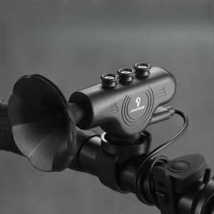 Bicycle Adjustable Electric Horn Extremely Loud Horn Charging Bell Bell for Cycling Waterproof Accessory