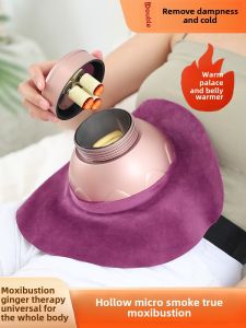 Moxibustion Box Carry-on Acupuncture For Home Appliance Micro Cigarette Packet Fumigation Instrument Uterine Cold Gynecological Belly Chest Waist and Abdomen Special Hanging Moxibustion Jar