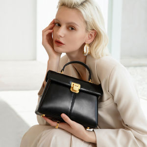 Itamood กระเป๋าของรองเท้าหนังแท้สตรีกระเป๋าถือผู้หญิงแบรนด์หรูกระเป๋าสะพายข้างแฟชั่นและอเนกประสงค์พร้อมผ้าพันคอตกแต่ง