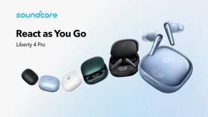 Soundcore by Anker Liberty 4 Pro Earbuds A3954 | 3x Stronger Noise Reduction | 360degress Spatial Audio | Charge 2x Faster