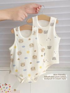 Sleeveless Infant Romper
