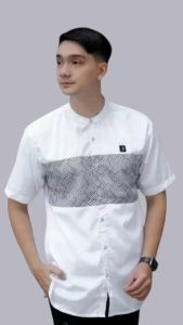 Baju Koko Pria Dewasa Lengan Pendek Kurta