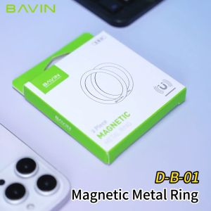 BAVIN DB01 / DCX Adhesive Metal Ring Plate for Mobile Phone Wireless Charging Compatible for iPhone 8–14 Series