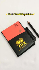 Kartu Wasit Sepak Bola Futsal Kartu Merah Kuning
