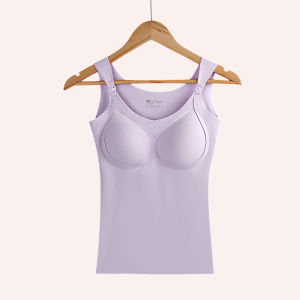 Áo Ngực Cho Bà Bầu Mùa Thu Đông Mùa Xuân 2024 Áo Ngực Cho Bà Bầu Có Đệm Ngực Giữ Ấm Cho Phụ Nữ Sau Sinh Cho Con Bú Không Cần Mang Đồ Lót