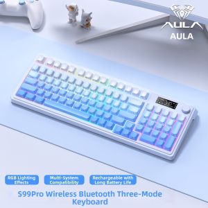 AULA | Trilite Wireless RGB Mechanical Feeling Universal Gaming Keyboard