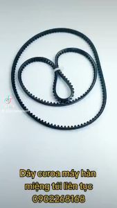 Dây curoa răng cưa máy hàn miệng túi liên tục máy đóng túi ép bao FR900 DBF900 SF150 và LD900