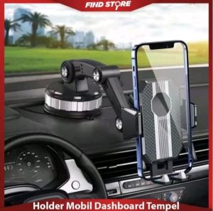 HOLDER HP MOBIL 4 IN 1 HD-70 HOLDER UNIVERSAL DASBORD HALUS ATAU KACA