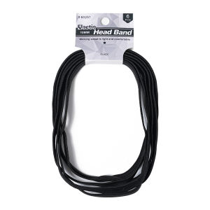 6-Piece Sporty Candy-Colored Elastic Headbands - Non-Slip Sweat-Wicking Hair Bands For Yoga Running & Fitness