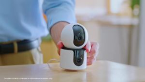 Xiaomi Smart Camera C300 Dual 2K 3MP HD Resolution 360° Pan & Tilt AI Human Detection Two-way Call Wi-Fi 6 CCTV For Mi Smart Home