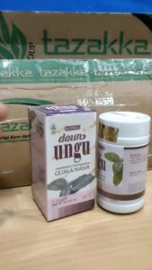 TAZAKKA Kapsul Daun Ungu Obat Wasir Original Ekstrak Herbal Untuk Ambeien Ambeyen Hemoroid Handeleum