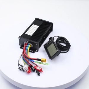 diymore | 36V 48V 64V 30A Sine Wave Brushless Motor Controller 750-1500W Three-Mode Driver SM Connector Instrument Electric Bicycle S866