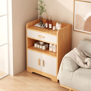 Modern Minimalist Tea Cabinet Living Room Wall Mounted Storage Rack Small Cabinet Floor Standing Organizer Home Furniture