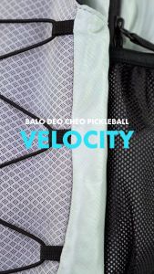 Balo Đeo Chéo Pickleball Bulbal Velocity Chất Liệu 600D Chống Thấm Nước Chậm Đa ngăn tiện ích ngăn đựng vợt riêng