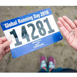 BIB Nomor Dada Lari Maraton Event sepeda dll