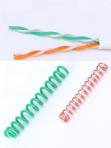 Finished Telephone Line 2-Core 4-Core National Standard 0.5 Pure Copper Landline Telephone Wire Jumper Four-Core Outdoor Fixed Telephone Connecting Line