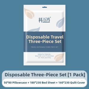 Travel Season | Thickened Disposable Bed Sheet Sleeping Bag Quilt Cover Pillowcase Set
