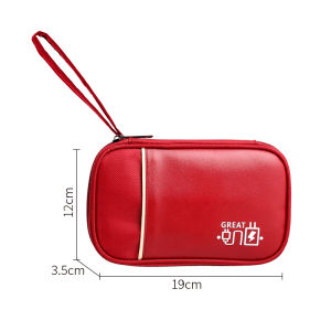 กระเป๋าใส่สายข้อมูล หูฟัง เที่ยวบิน วัสดุกันน้ำ กระเป๋าใส่ของอิเล็กทรอนิกส์แบบพกพา มีฟังก์ชันหลายอย่าง ป้องกันการตกหล่น แบรนด์ Beilian