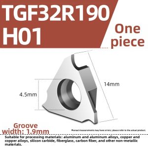 CHAILANG | PCD Diamond Aluminum & Steel Insert Groove Cutting Blade Carbide Tooling