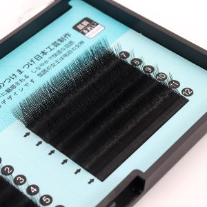 Natural Looking Eyelashes Artificial Fiber Single Individual False Eyelashes Dense Thickened Mink Hair Professional Beauty Salon