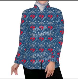 NEW SERAGAM BATIK BKKBN TERBARU 2024 MOTIF HARGANAS PRIA DAN WANITA