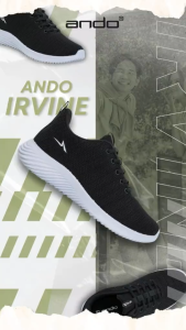 Sepatu Nyaman & Stylish: Sneakers Pria Dewasa Ando Boaz Size 39-43 Terlaris