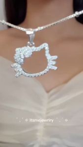 จี้เงินแท้92.5% จี้เงินแท้ประดับเพชร cz ขนาดเล็กน่ารักๆ(เนื้อเงินแท้)(ราคาไม่รวมสร้อย)