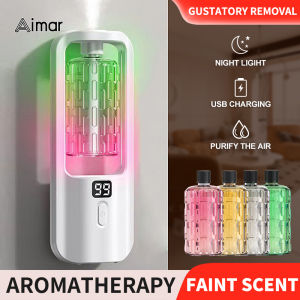 Automatic Aroma Diffuser Rechargeable Air Freshener Scent for Home Digital display Fragrance Machine Toilet Bathroom Deodorization Long-lasting Scent Diffuser Essential oils