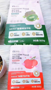 Thức ăn ngũ cốc trái cây mùa hè giải nhiệt Yee dành cho các dòng hamster