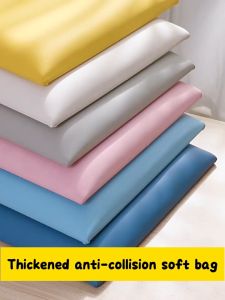【20x50CM】New Thickene Foam Wall Stickers 3D Three-dimensional Background Wall self-adhesive Stickers Baby waterproof Headboard Anti-collision Soft Bag Childrens Room Bedroom Tatami Wall mat DIY Home decoration