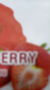 สตรอเบอร์รี่อบกรอบกรีนเดย์ ขนมเพื่อสุขภาพ น้ำหนัก 15 กรัม