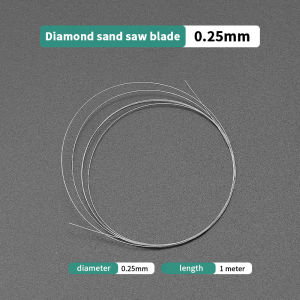 High Quality! Hand Diamond Saw Blade 1M Diameter 0.1-0.5mm Cutting Wire Saw Blades Jade Metal Ceramic Cutting Supplies