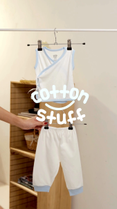 Cotton Stuff Pajama Pants 100% Cotton Baby Essential Soft Infant Newborn Wear (3pcs) White