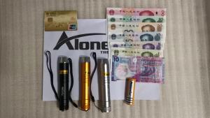 3-in-1 White Yellow 365nm UV LED Flashlight Jewelry Jade Stone Cat Dog Pet Stain Tinea Marker Ore Money Scorpion Detection Light