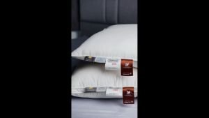 Luxez Luxury Hotel Goose Downs Feather Pillow Soft Medium Firm