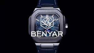 BENYAR | 2025 New BENYAR V2 Square Mens Watch Luxury Brand Stainless Steel Business Quartz Watch MenMoonphase Night Light Watch