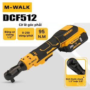 Cờ Lê Điện Không Dây 20V 1/2 Inch 90N.M Tua Vít Góc Dùng Cho Pin Dewalt Dụng Cụ Điện Cầm Tay Tự Làm Tại Nhà Với Tốc Độ 0-250 Vòng/phút