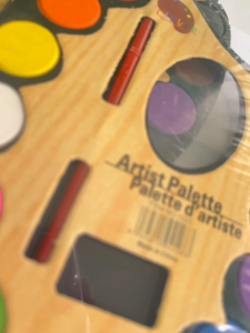 Artist Watercolor Paint Kit | 12 Color Palette with Brush | Ideal for Crafts & Art Projects