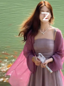 เสื้อคลุมกันแดดผ้าชีฟองสีม่วงสไตล์จีนใหม่สำหรับผู้หญิงในฤดูร้อน เสื้อคลุมกันหนาวแบบบางสำหรับใส่กับกระโปรง เสื้อคลุมกันหนาวแบบสวมคอวี