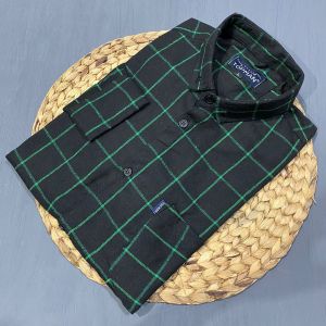kemeja flanel lengan panjang pria wanita  premium distro